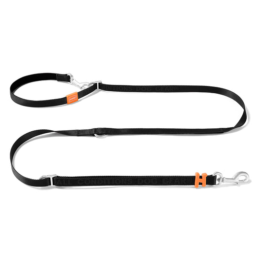 HOWGO Hands Free Dog Leash with Padded Handle,Multifunctional Crossbody Waist Leash for Walking Running Jogging Training,7.5 FT Nylon Adjustable Length for All Breeds