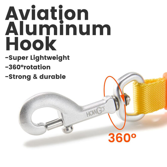 Short Dog Leash for Large Dogs 1.2FT | Tangle Free