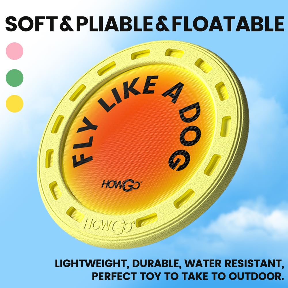 Dog Flying Disc Dog | Durable and Water Resistant