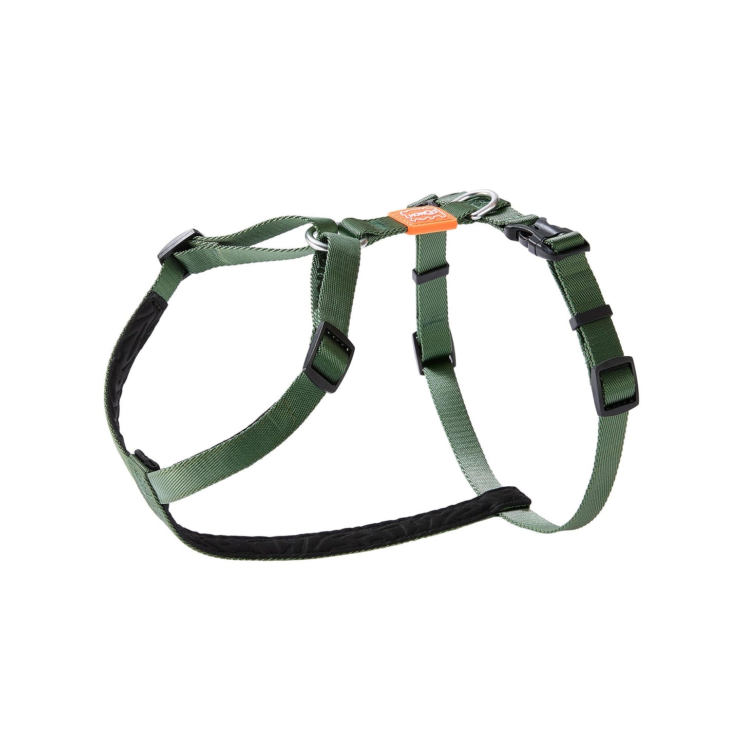HOWGO Dog Harness,Adjustable No Pull Harness,Aluminum Rings