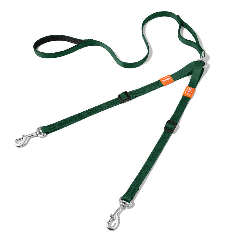 Double Dog Leash, No Tangle | Retractable Individually