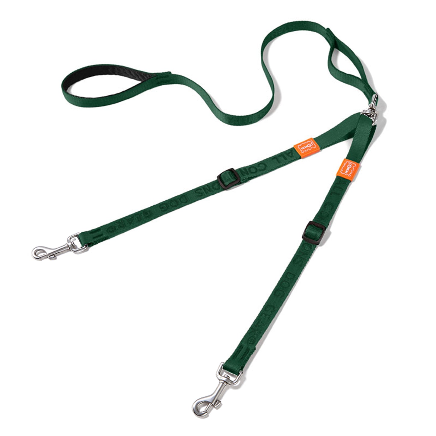 Double Dog Leash, No Tangle | Retractable Individually