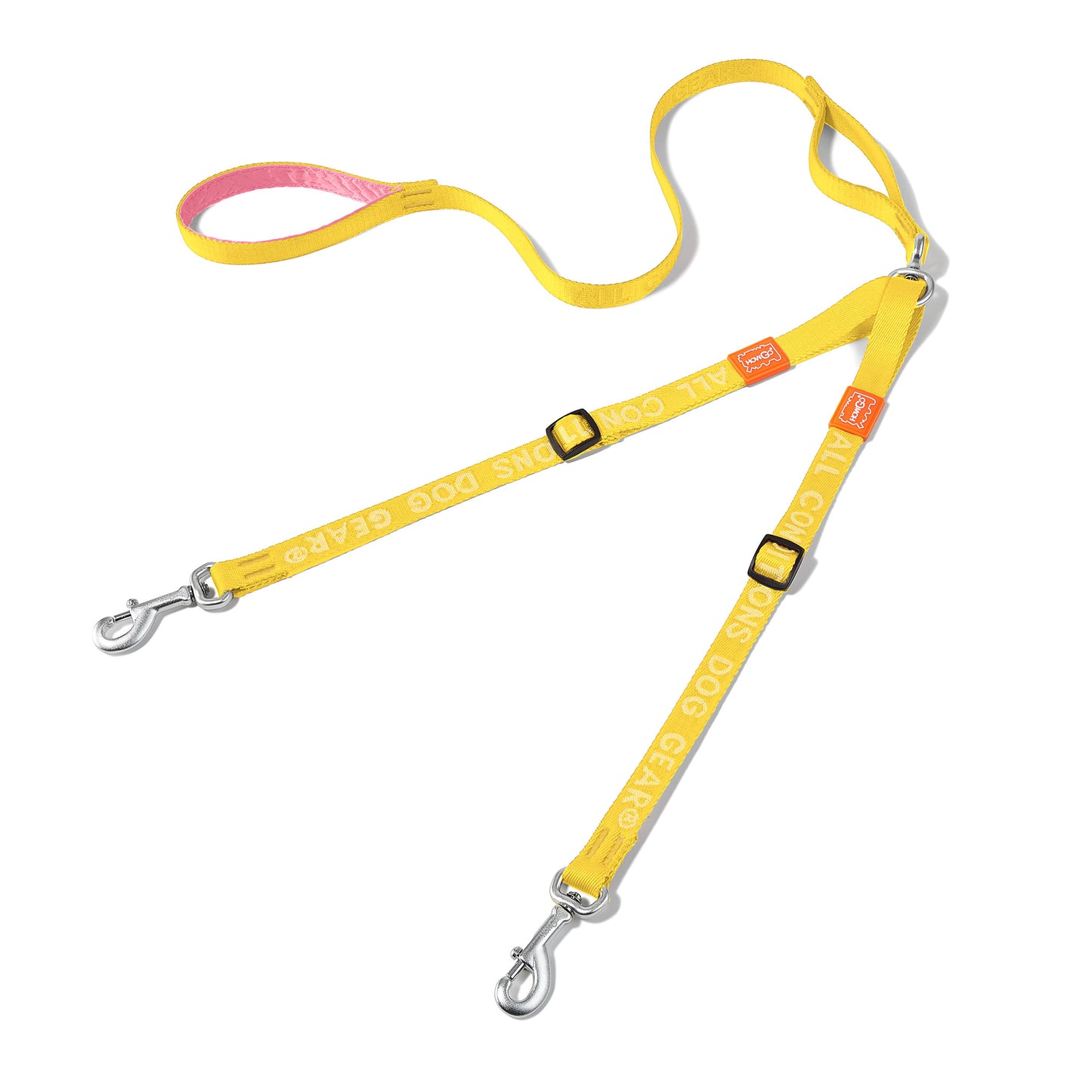 Double Dog Leash, No Tangle | Retractable Individually