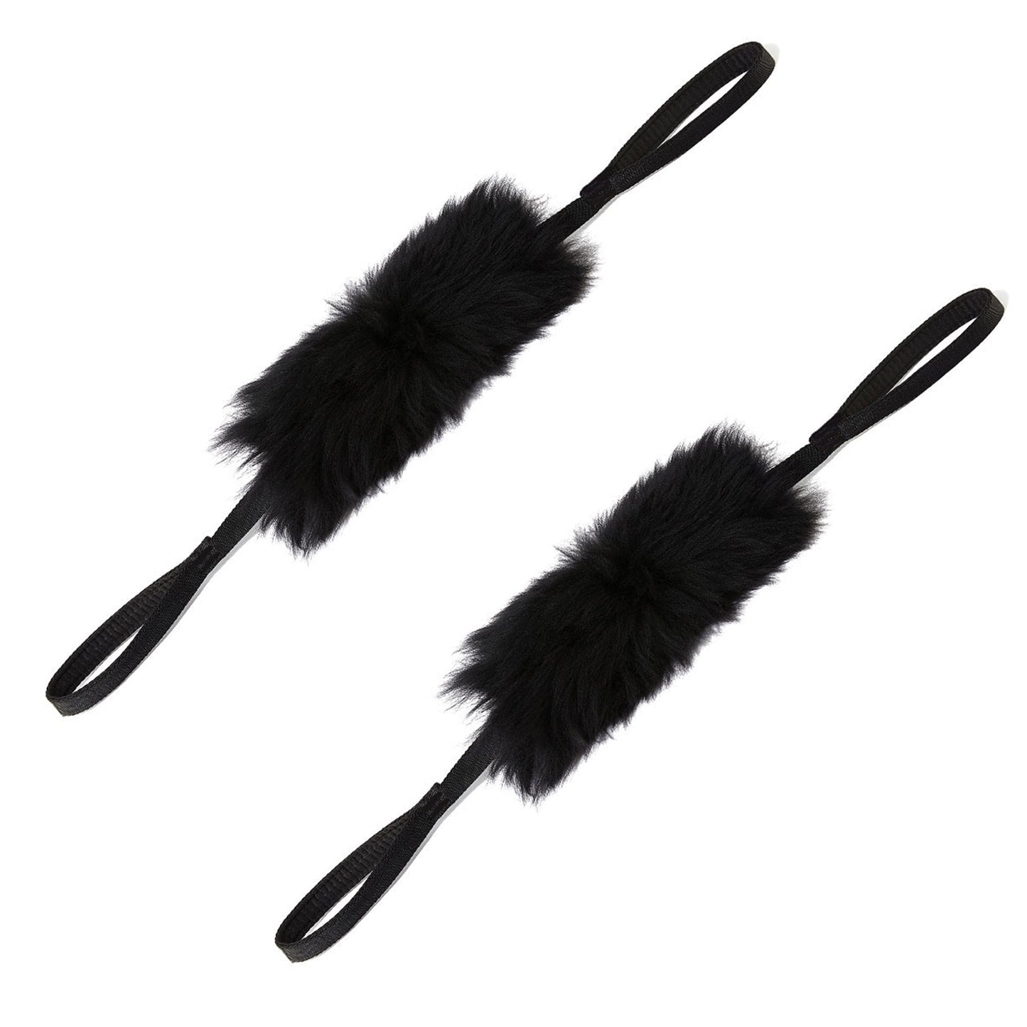 Dog Rope Tug Toy | Double Handles & 100% Sheepskin