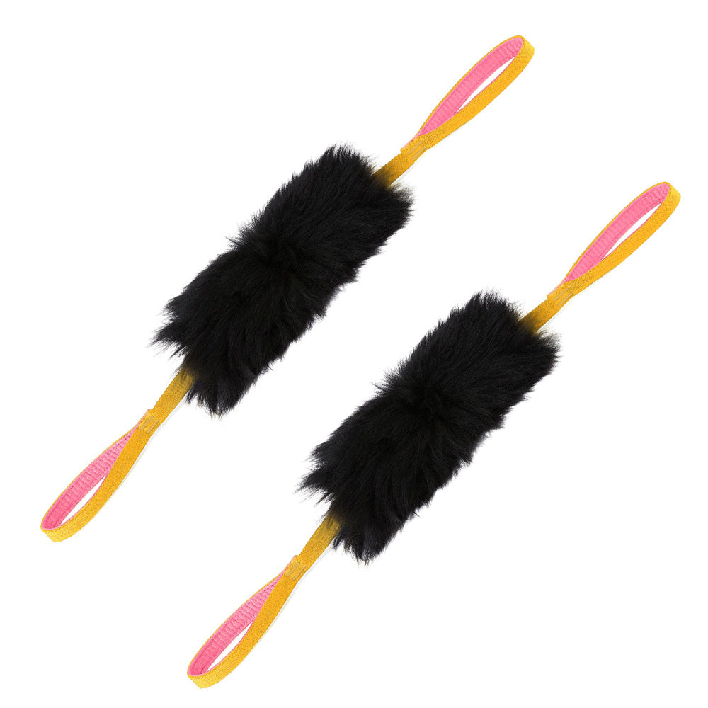 Dog Rope Tug Toy | Double Handles & 100% Sheepskin